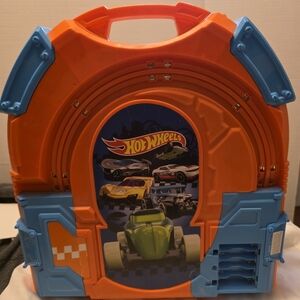 Orange and Blue Toy Set